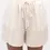 Thumbnail: Jacquard Striped Shorts | White/Cream