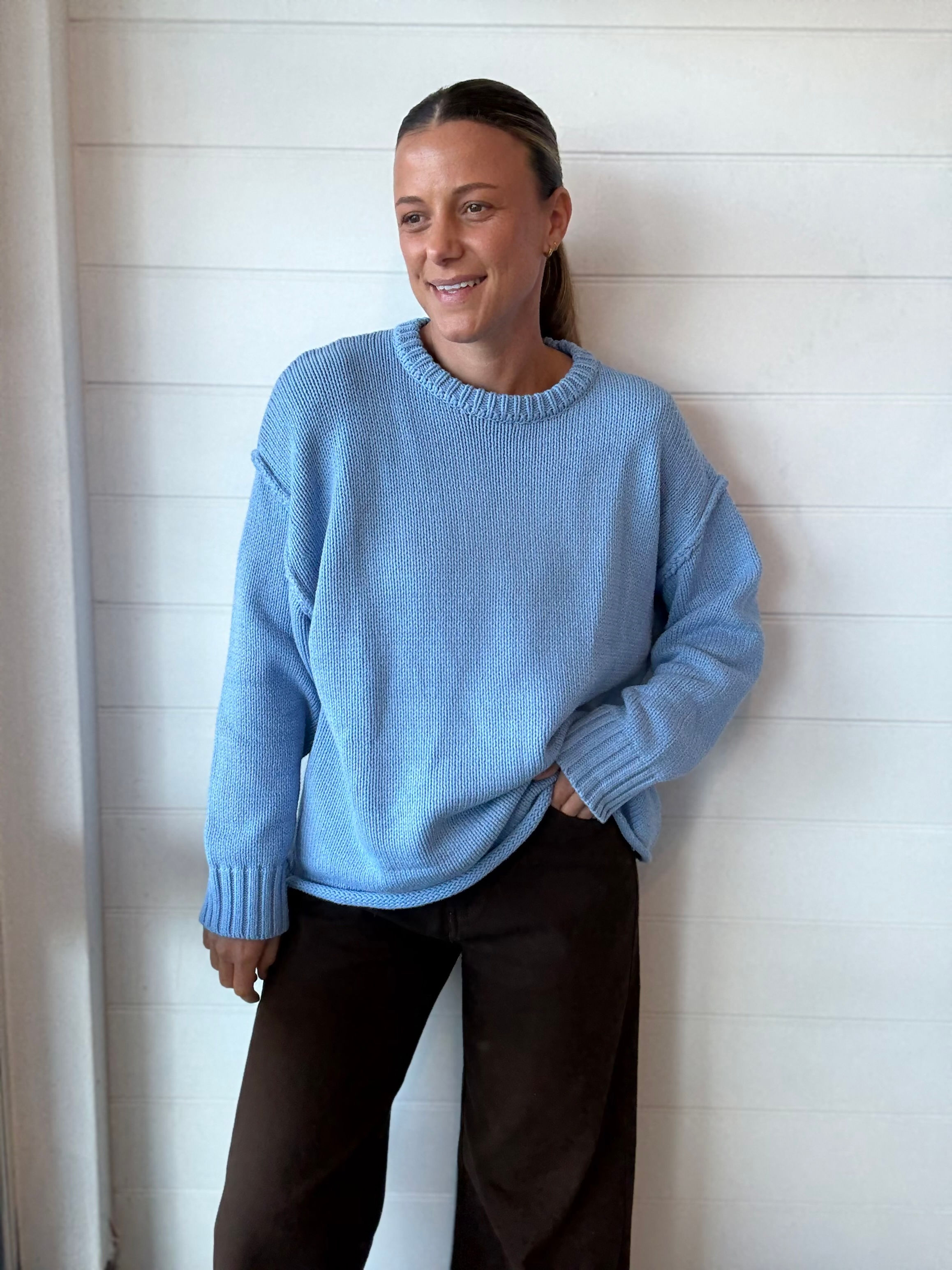 Ashley Jumper Knit | Blue