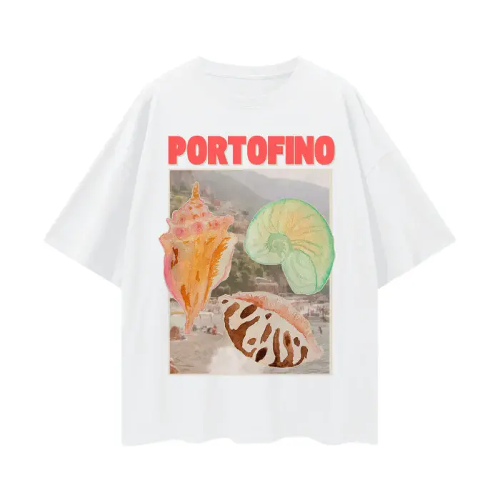 MAKU THE LABEL | Portofino Oversize Tee | White