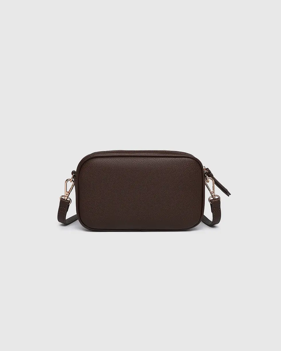 Thumbnail: LOUENHIDE | Bianca Crossbody Bag | Chocolate