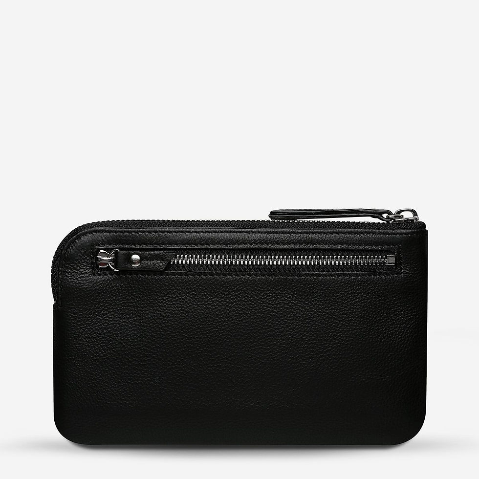 Thumbnail: STATUS ANXIETY | Smoke And Mirrors Wallet | Black