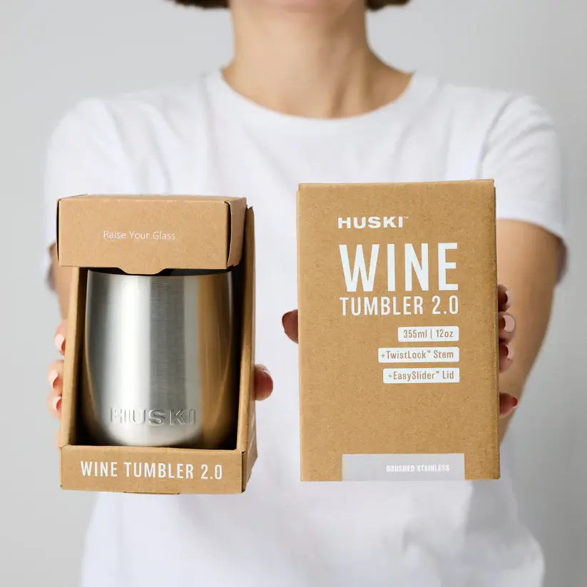 Thumbnail: HUSKI | Wine Tumbler 2.0 | Powder Pink