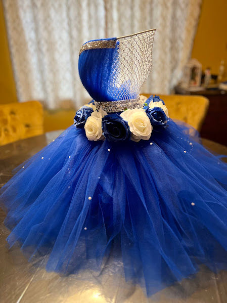 Thumbnail: Something Blue – Handmade Dress Basket