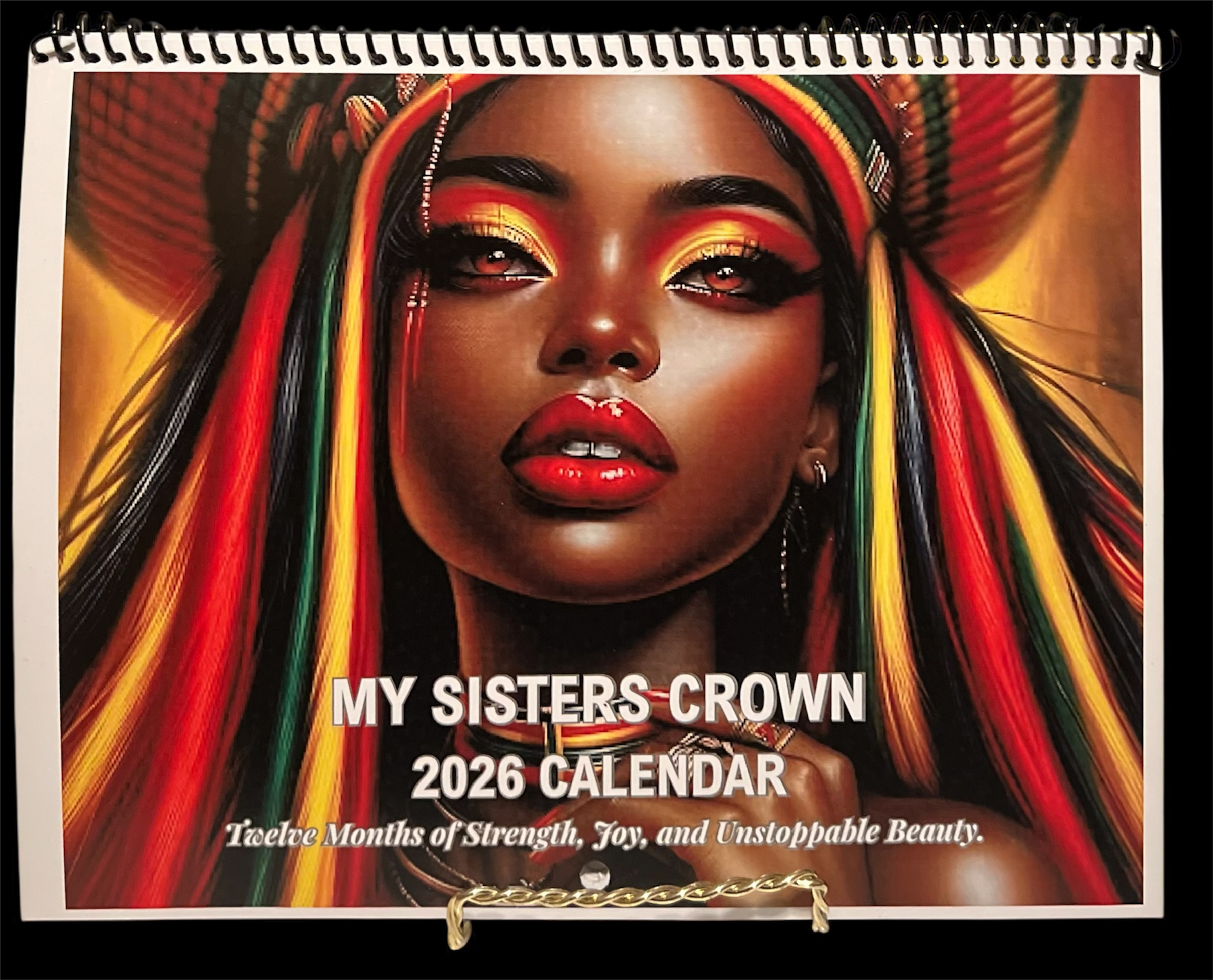 2026 My Sisters Crown Wall Calendar 
