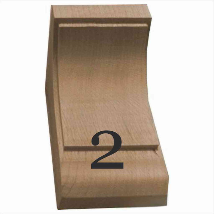 Solid oak fireplace mantel rustic beam close-up grain detail corbel 2