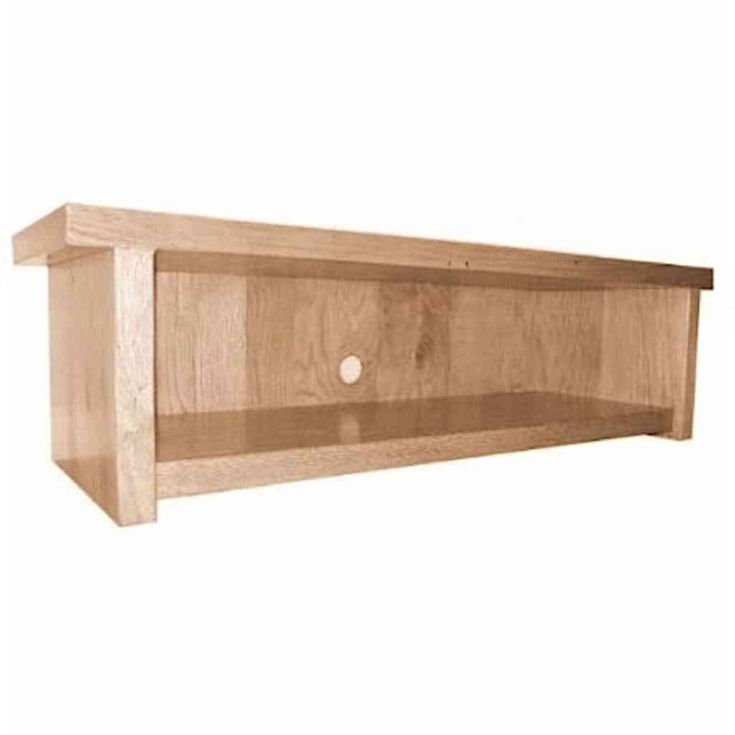 bespoke rustic oak tv stand