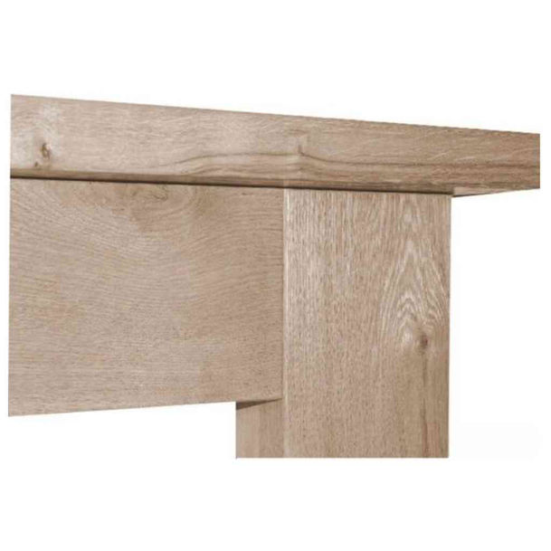 handmade solid oak fire surround