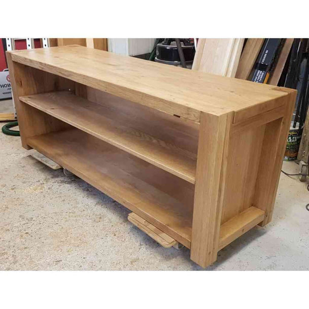 Rustic Oak Raven TV Stand
