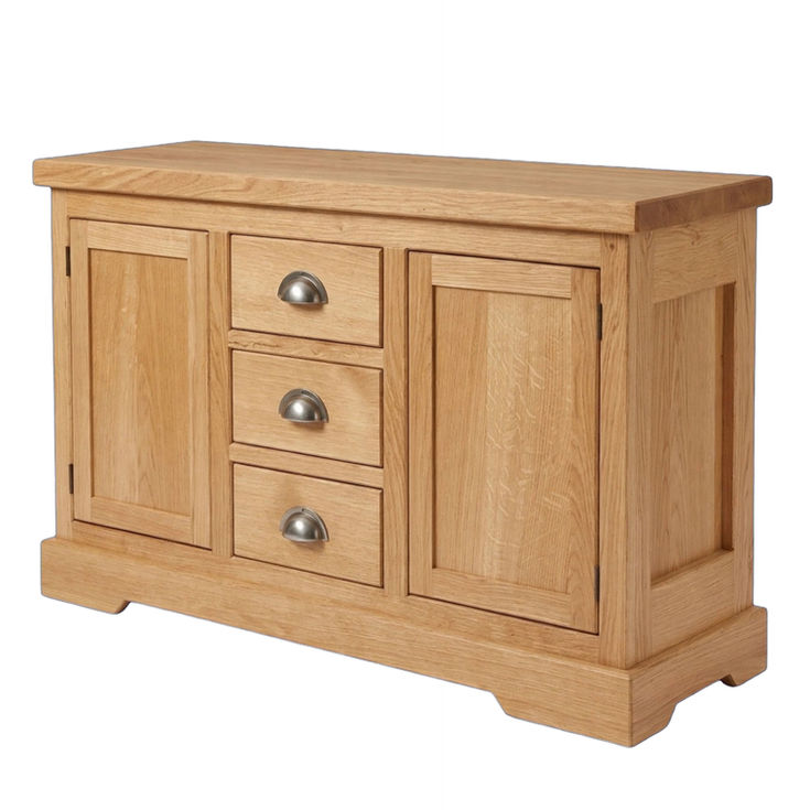 Chunky Rustic Oak Sideboard made to your sizes from character oak