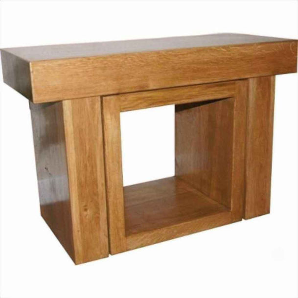 custom made Rustic Oak Coffee Table