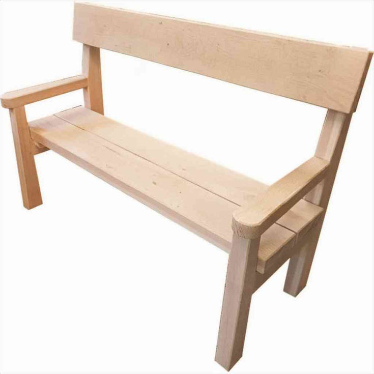 Bespoke oak bench custom size UK craftsmanship