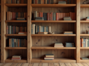 Unique Features of Rustic Oak Bookcases