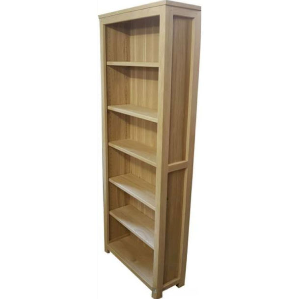 bespoke rustic oak bookcase