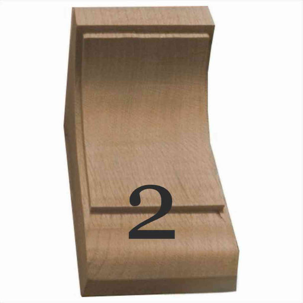 Rustic Oak Fire Surround Corbel 2