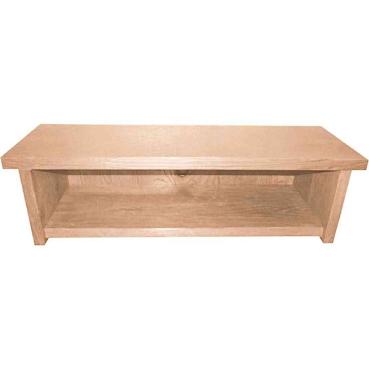 rustic solid wood entertainment unit