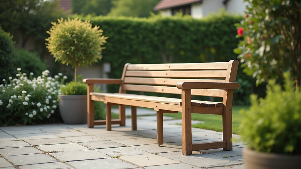 Weatherproof Rustic Oak Garden Furniture: Timeless Elegance for Your Outdoor Space