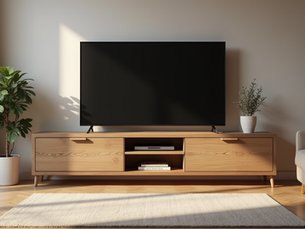 Unveiling the Beauty and Practicality of Rustic Oak TV Units for Your Home Decor