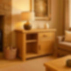 Rustic Oak Waney Edge Sideboard