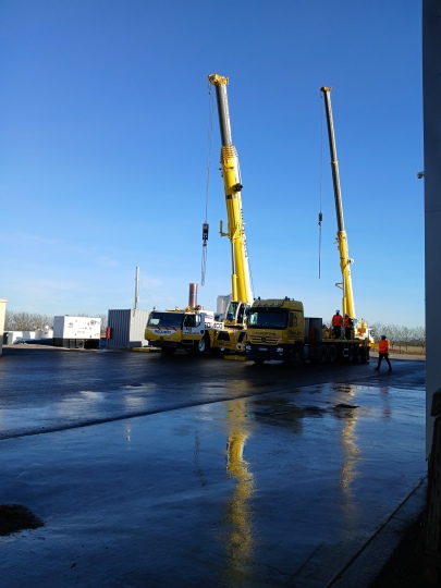 Bioréacteur BioRenGaz sur le site d'Issenheim