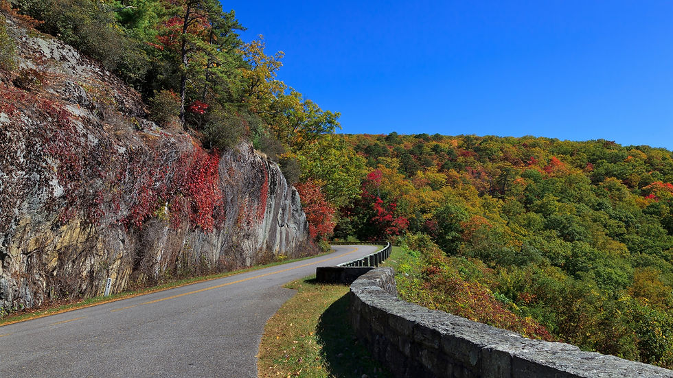 Fall on the blue ridge parkway