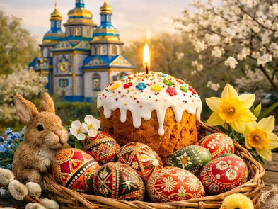 Зі світлим Великоднем Господнім!