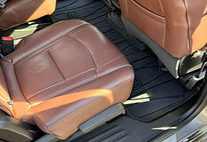 Clean back seat