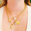 Thumbnail: Stella Shiny Flower Necklace