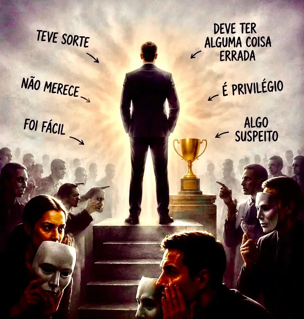 Por que o sucesso alheio incomoda algumas pessoas?