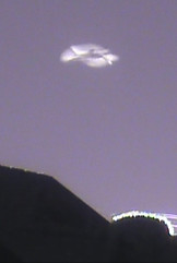 Invisible biological UFO captured using an X-Nite 330nm UV pass filter. questfortheinvisibles.co.uk