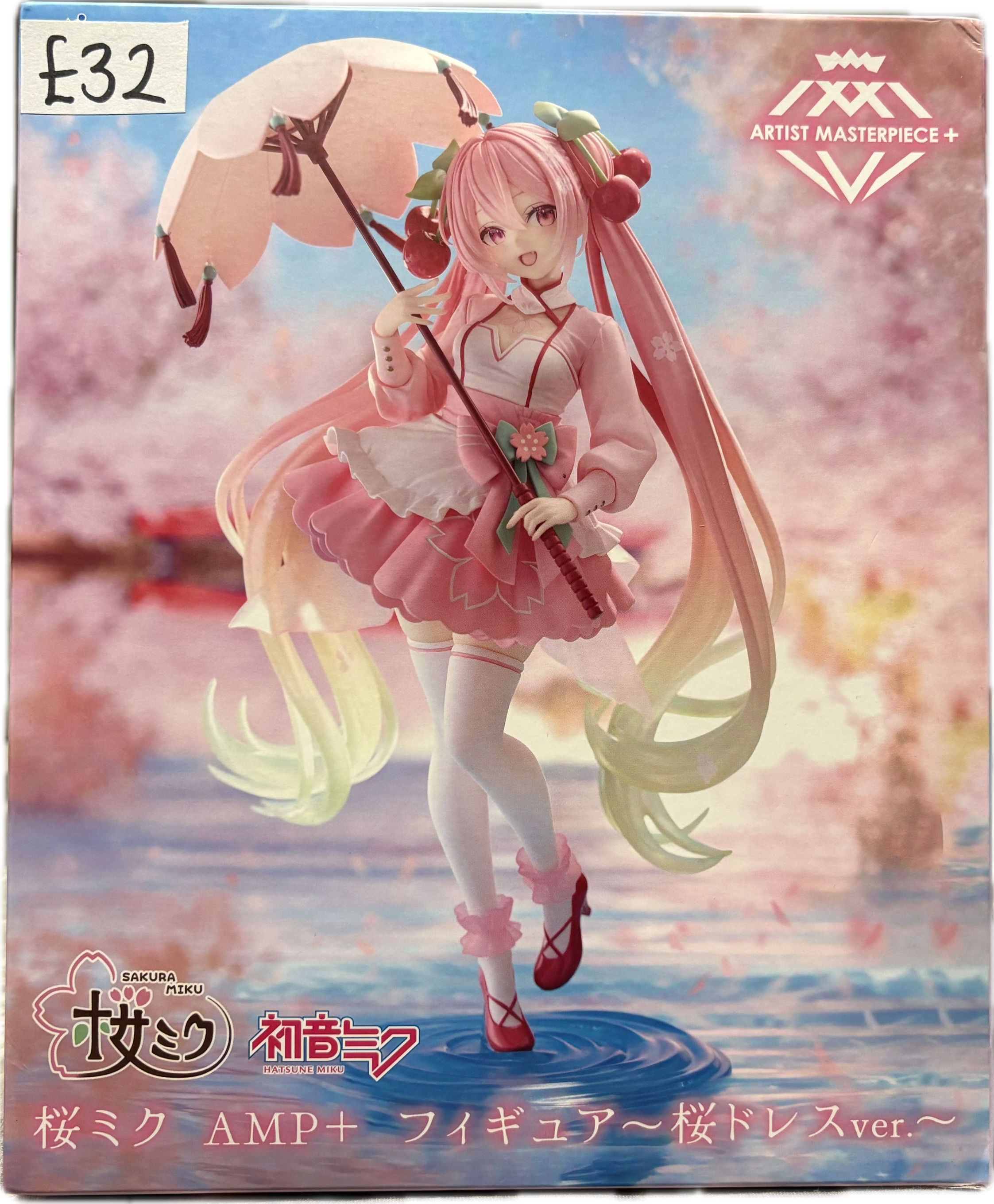 Hatsune   Miku   AMP+   Figure   -   Sakura Dress   Ver