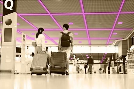air & surface disinfection airport using mirelight care222