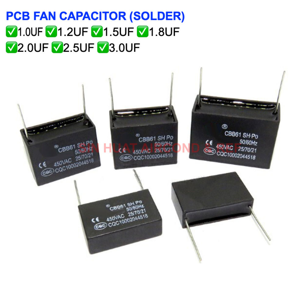 CAPACITOR PCB CBB61-P2