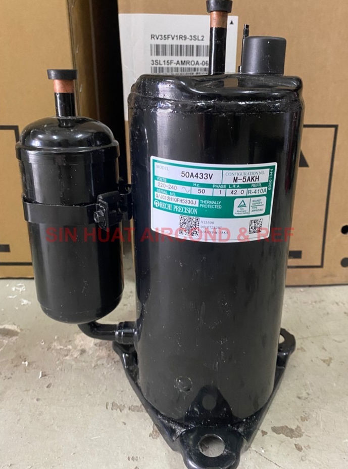 RECHI PRECISION R410 COMPRESSOR 2.0HP AIRCOND 50A443V-5AKH NEW 2HP 50A443V M-5AK