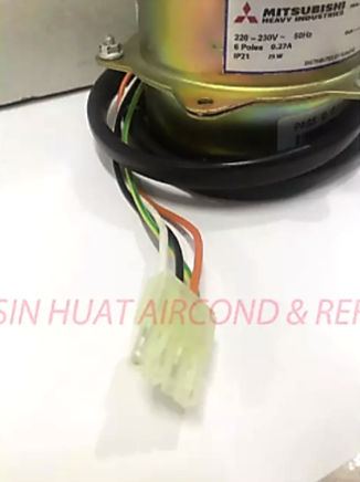 Thumbnail: Mitsubishi Heavy Industries Replacement Outdoor Fan Motor Air Conditioner