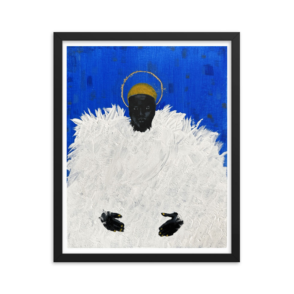 "Saint Jay" Framed poster