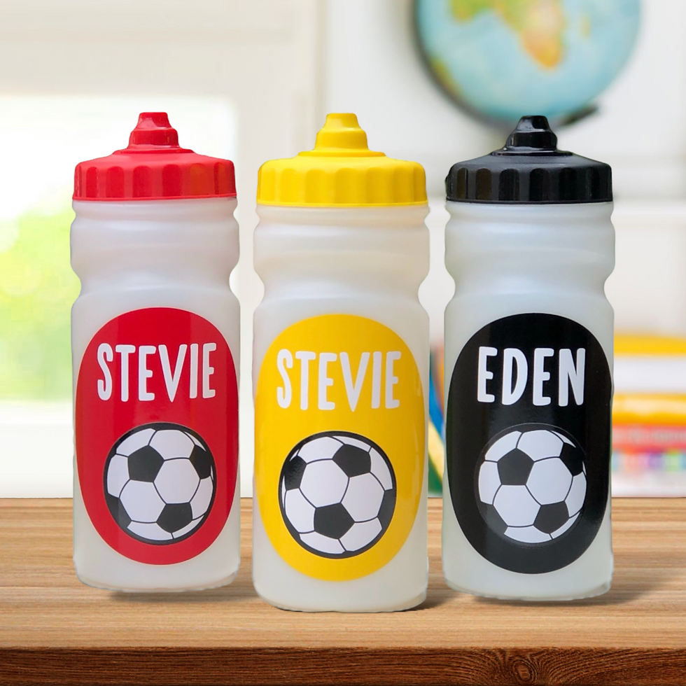 DA507: 500ml bottle with football design and demand top.
