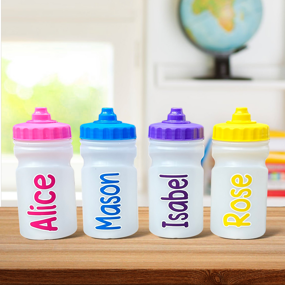 Thumbnail: DA3011: 300ml water bottle with demand lid and vertical text