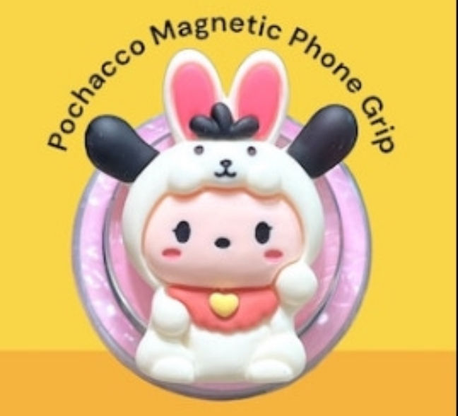 Pochacco Magnetic Phone Grip
