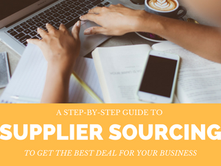 Supplier sourcing – a step-by-step guide to getting the best deal for your business