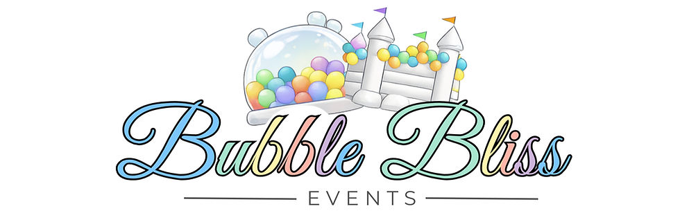 Bubble bliss events logo