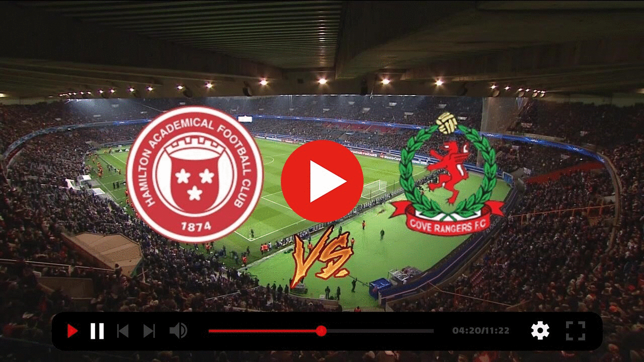 (STREAM<<<<) Hamilton vs. Cove Rangers live watch content media