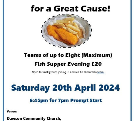 Support the Work of Connect2 - Quiz Night