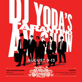 Review: DJ Yoda’s Tarantino AV Show at The Voodoo Rooms – Ed Fringe