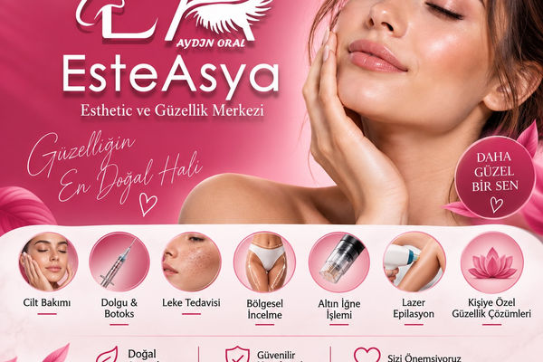 Aydın Oral EsteAsya Güzellik ve Esthetic Merkezi — Merkezin tanıtım görseli