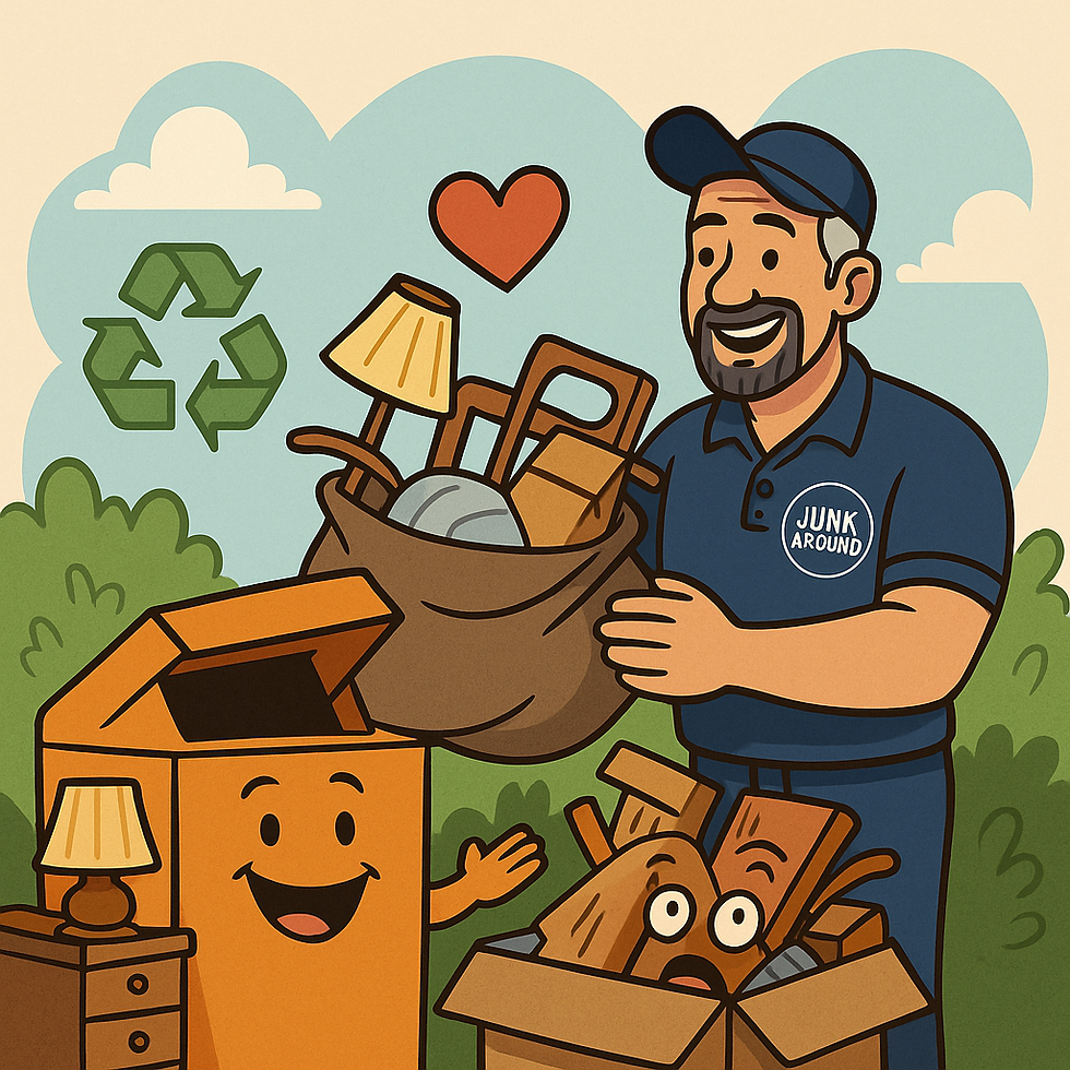 Junk Around eco-friendly junk removal services in Jackson, NJ