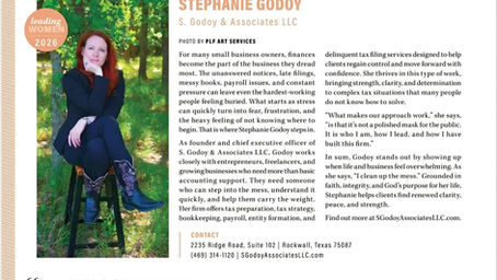 Stephanie Godoy Featured in Living Magazine’s 2026 Leading Women Issue
