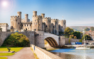 Famous Conwy Castle in Wales, United Kingdom, series of Walesh castles.jpg