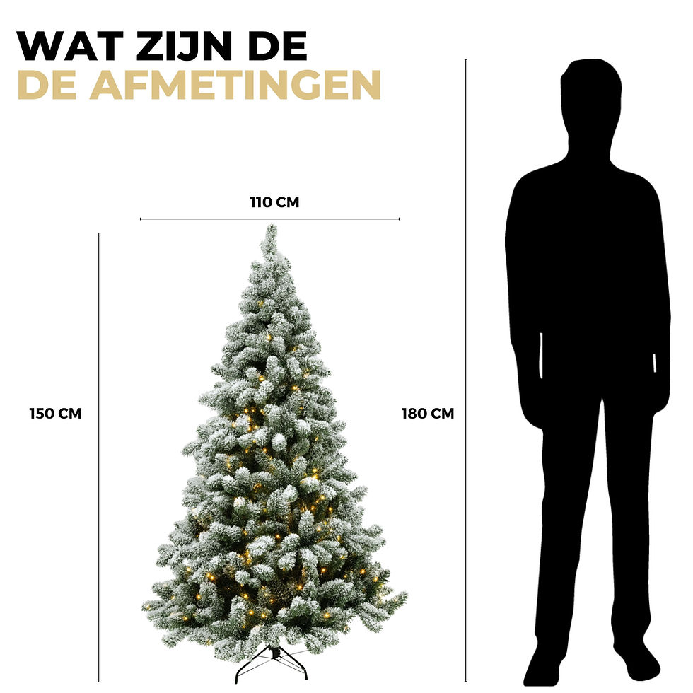 Thumbnail: 150cm Kunstkerstboom Sneeuwwit