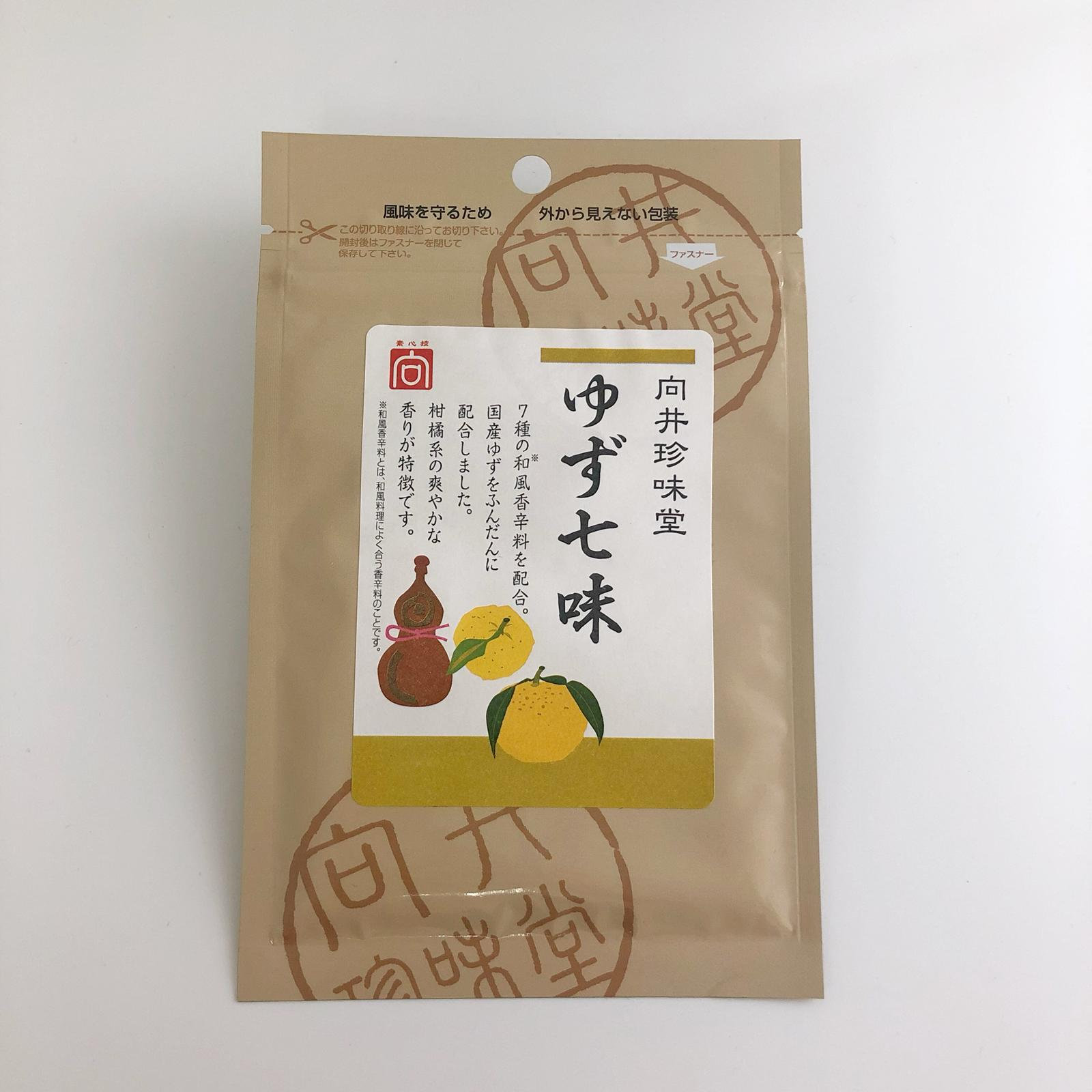 向井珍味堂柚子七味粉| VEGGIE LABO 向井珍味堂柚子七味粉| VEGGIE LABO