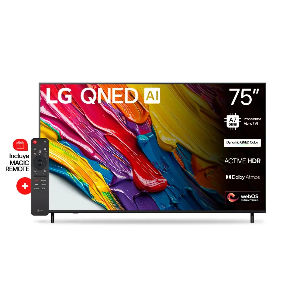Televisor LG 75QNED82 Ultra HD AI ThinQ